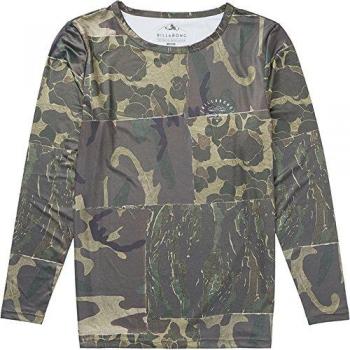 Billabong Operator Herren Langarm T-Shirt Camo