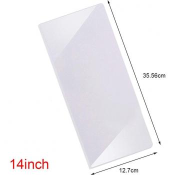 Acrylic Cake Cream Scraper 14 inch