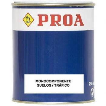 Pintura Exterior-Interior Proa Verde Prado RAL 6001 0.75L