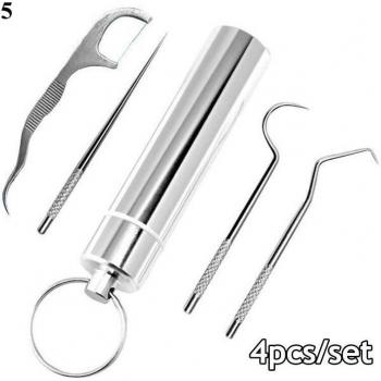 Ensemble de nettoyage oral en acier inoxydable