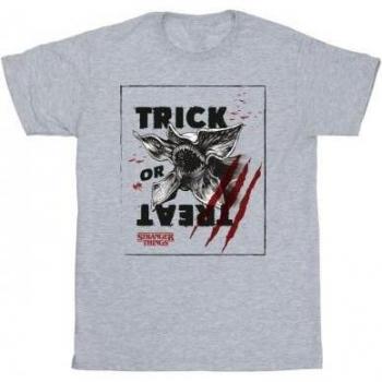 T-Shirt Stranger Things per Ragazze con Design Trick or Treat