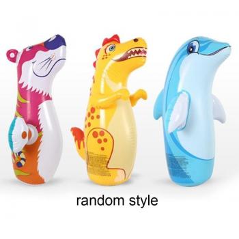 Animal Pattern Inflatable Boxing Bag for Children
