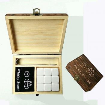 Caja Madera “Bruma Negra” – 9 Piedras Whisky