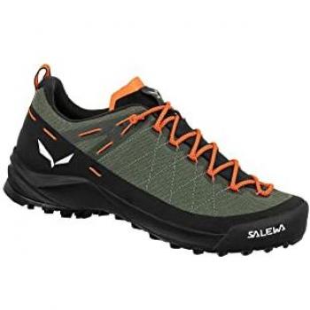 Scarpe Salewa Wildfire Canvas verde scuro nero