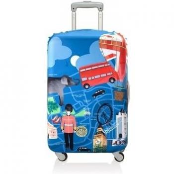 Estuche Elegante de Maleta 58x65 con Diseño Londres