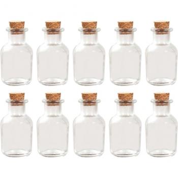 Mini 30ml Glass Bottles with Lids