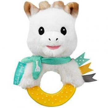 Sonajero peluche Sophie la girafe anillo de dentición