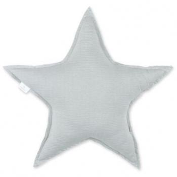 Coussin 30 cm Tetra Jersey Étoile Grizou