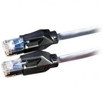 Câble réseau gris Draka Comteq Cat6 20 m à double blindage FTP