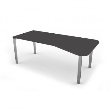 Bureau adaptable Stage One, base articulée de 180 cm