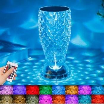 Filtro per Acquario USB con 16 Modalità di Illuminazione