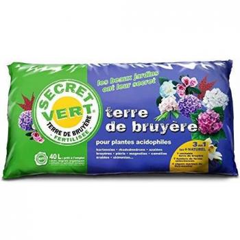 Mélange de bruyère bio pour acidophiles 40L