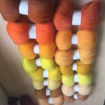WFPFBEC 70s DIY Merino Wool Fiber for Felting