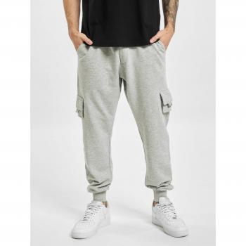 Stoffhose DEF DEF Herren Fatih Sweatpants Gr. L, grau
