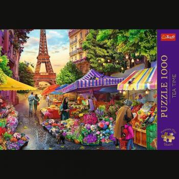 Puzzle L'Heure Du Thé : Fleurs de Paris