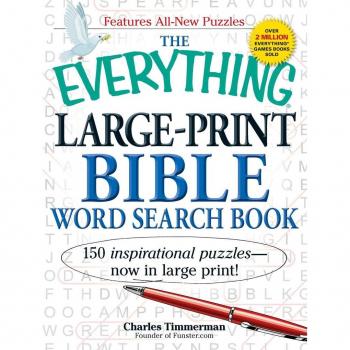 The Everything LargePrint Bible Word Search Book by Timmerman & Charles