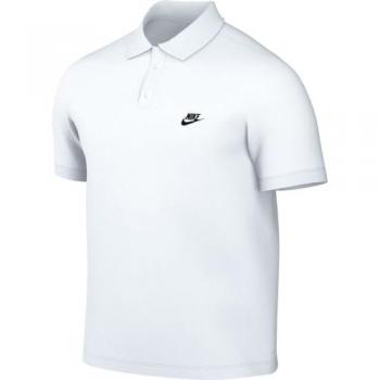 Polo a Manica Corta Nike Uomo XL Bianco