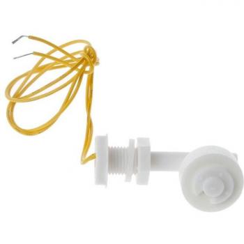 Liquid Level Detection Sensor White PP Right Angle Float Switch 62KD