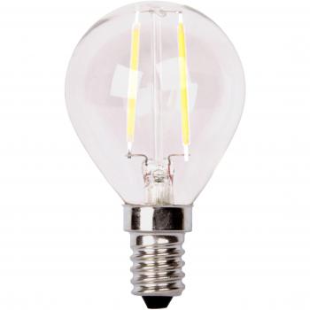 E14 Warmweiß LED Filamentlicht XQ‑Lite – 2 W (20 W ersetzt), 200 Lumen, A++