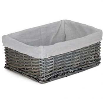 Wicker Antique Wash Storage Basket