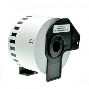 Etiqueta Branca Não Adesiva 54mm x 30,48m para Brother P-Touch QL1000, 1050 e 1060