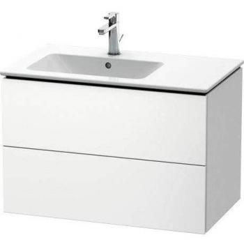 Tavolo Portaoggetti Lavabo Duravit L-Cube Appeso 82x48.1cm, 2 Ante