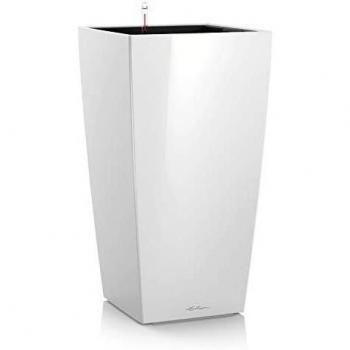 Lechuza Premium Cubico 22 – Portavaso Autotrasporto Bianco