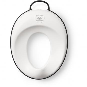 BABYBJÖRN Kinder-Toilettentrainer, ergonomisches Design, Weiß/Schwarz
