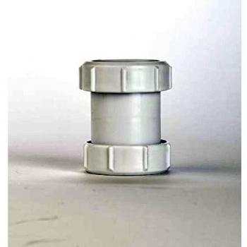 Compression Straight Coupler 40mm