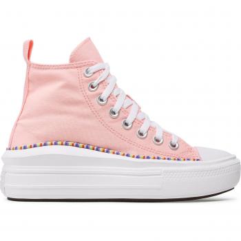 Rosa Converse Chuck Taylor All Star Move Hi Sneakers