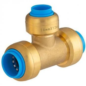Raccord laiton réduit Ø12 mm pour plomberie