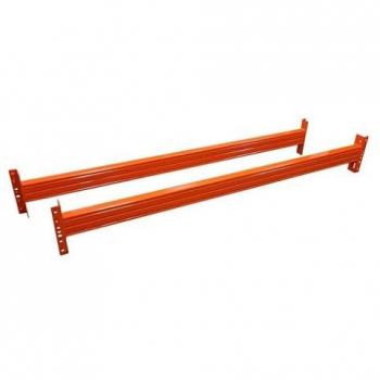 Schulte Lagertechnik Holmpaar LNS-DUO, T 50 x H 80 mm, orange