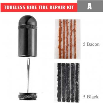 Kit de reparación plana para bicicletas de montaña y carretera