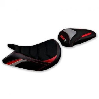 UltraGrip Mavora Special per Suzuki GSX S1000 (15‑20), Rosso‑Grigio con Logo