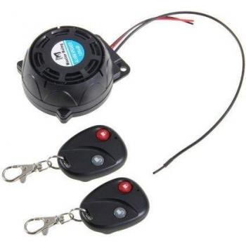 IZTOSS Dual Remote Motorcycle Security Alarm