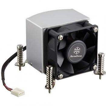 SilverStone Argon AR09-115XS CPU Cooler for Intel Processors with 3 Direct Contact Heatpipes, 60mm PWM Fan, 1200 RPM to 5000 RPM, and 42.5 dB Noise Level