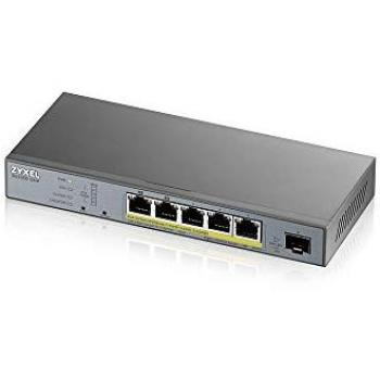 Zyxel GS1350-6HP 5-Port Gigabit Network Switch