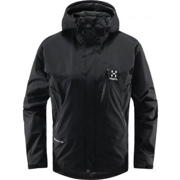 Haglofs Astral Chaqueta Gore-Tex Negra para Dama