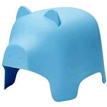 Sgabello pigro blu per piccoli – altezza 42 cm (KMB14‑B)