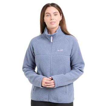 Peter Storm Women’s Esk Full‑Zip Borg Fleece Grey 10 Female