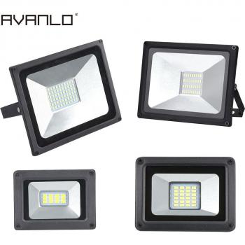 LED Flutlicht 10W Ultra Dünn IP65