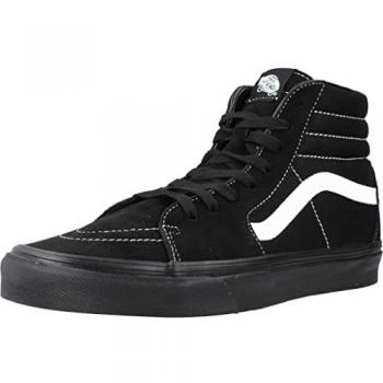 Chaussure Sk8-hi Noir Haute en Textile pour Hommes