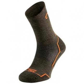 Orange Lurbel Agres Five‑Half Long Socks (EU 39/40/41) – Dual‑Gender Edition