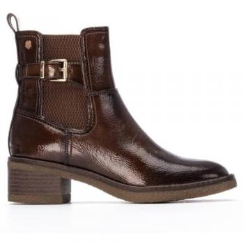 Botines planos Carmela para mujer con cremallera
