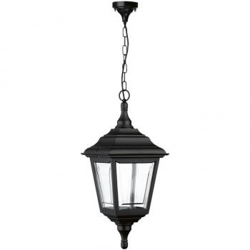 Novolux – Suspension Classique Clic‑Clac, 4 ampoules IP44, douille E27, 42 W, noir