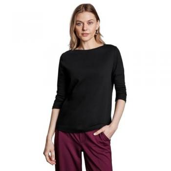 T-shirt Classique Noir Femme Street One Taille 34