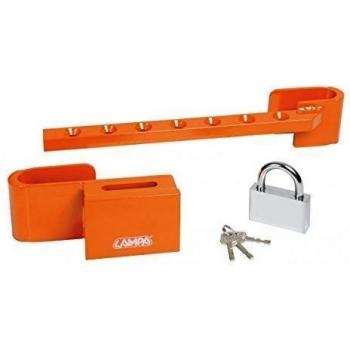 Cierre de seguridad para camión puerta trasera 24-50 cm acero endurecido