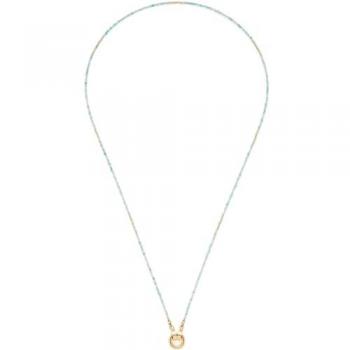 Charm-Kette LEONARDO Halskette aqua Pippa Clip&M, 023748