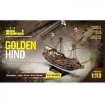 Mini Mamoli Golden Hind Segelschiff Bausatz 1:110