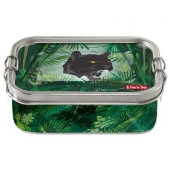 Step by Step Edelstahl-Lunchbox Wild Cat Chiko